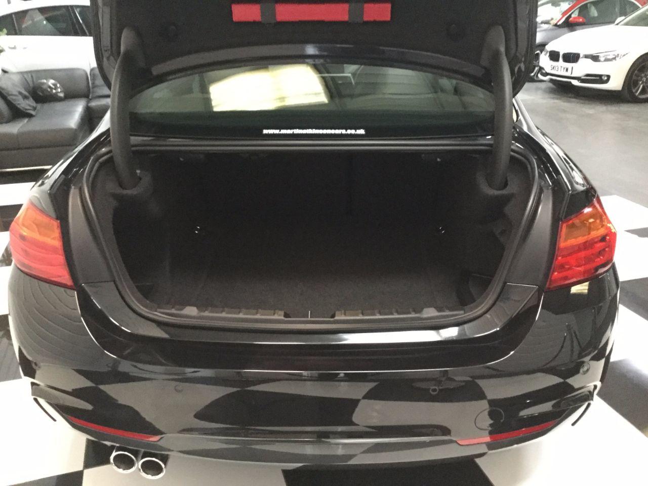 BMW 4 Series 2.0 420d M Sport 2dr Professional Media Coupe Diesel Black