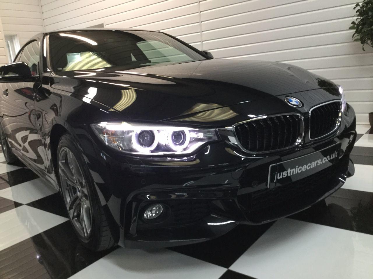 BMW 4 Series 2.0 420d M Sport 2dr Professional Media Coupe Diesel Black