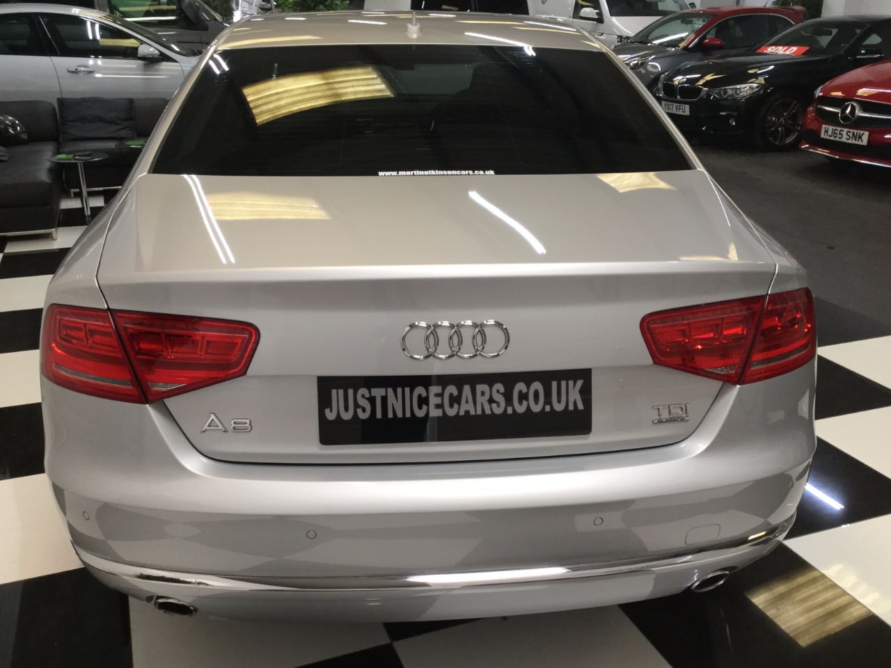 Audi A8 4.2 V8 TDi Quattro SE 4dr Tip Auto 350BHP Saloon Diesel Silver