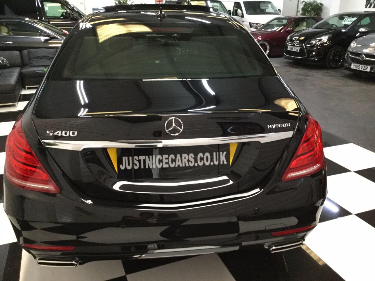 Mercedes-Benz S Class S400hL HYBRID PETROL 3.5 LWB Saloon Hybrid Obsidian Black Metallic