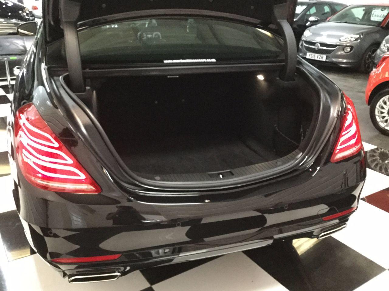 Mercedes-Benz S Class S400hL HYBRID PETROL 3.5 LWB Saloon Hybrid Obsidian Black Metallic