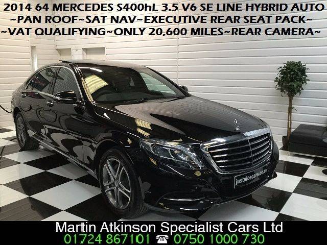 2014 Mercedes-Benz S Class 3.5 S400hL Hybrid SE Line V6 4dr Auto [Executive]