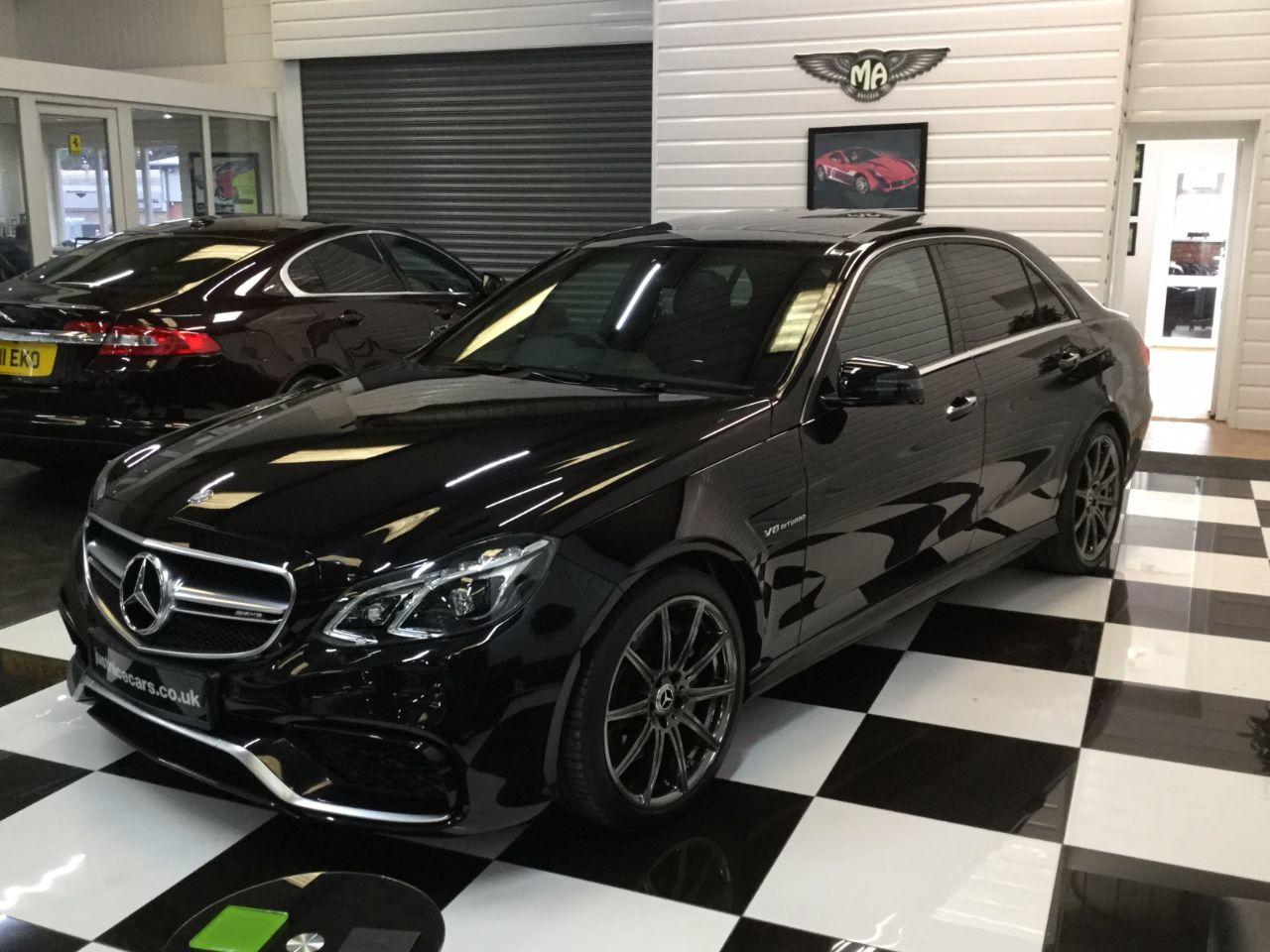 Mercedes-Benz E Class E63 5.5 V8 Bi-Turbo MCT Automatic 550BHP Saloon Petrol Obsidian Black Metallic