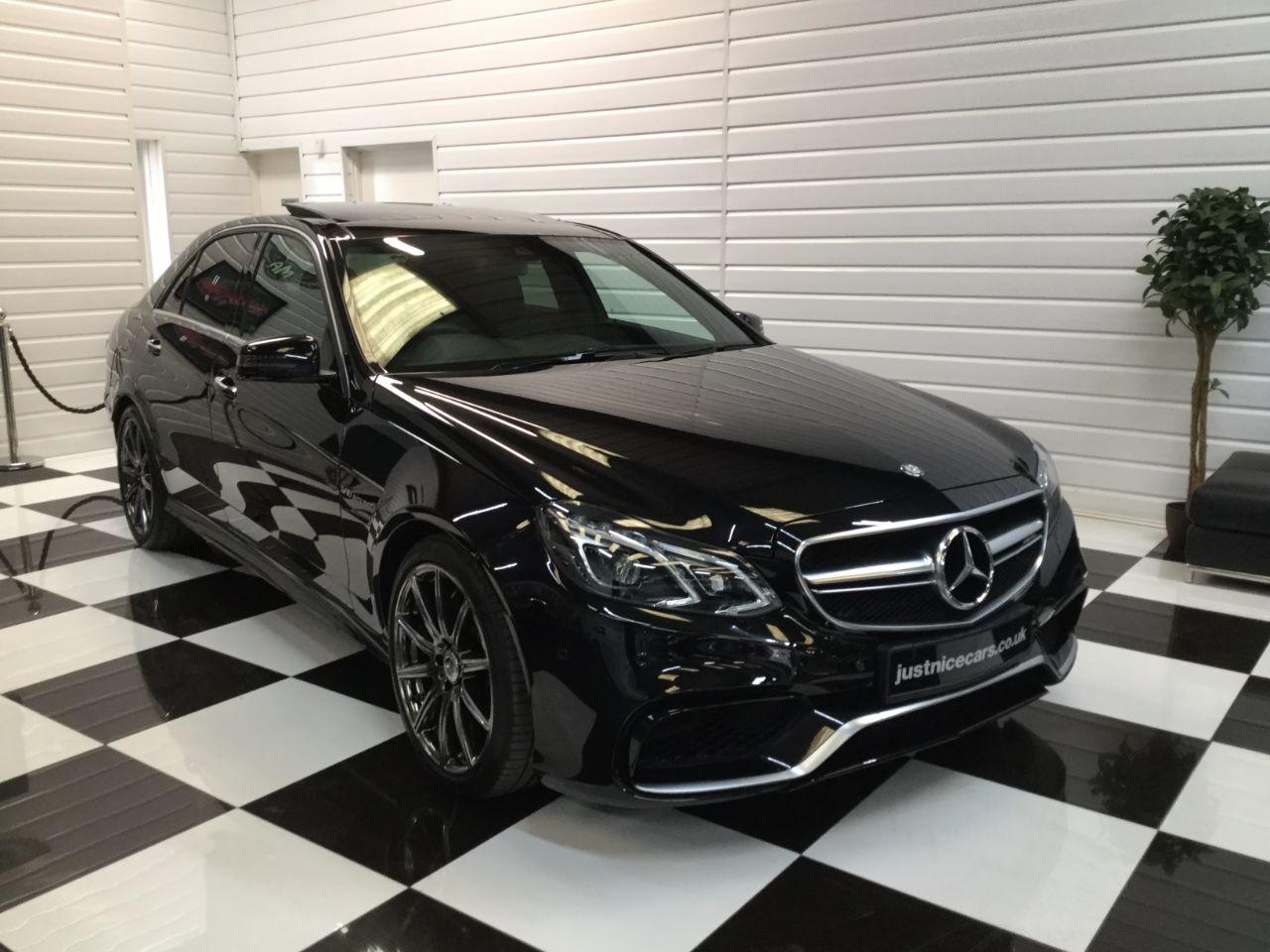 Mercedes-Benz E Class E63 5.5 V8 Bi-Turbo MCT Automatic 550BHP Saloon Petrol Obsidian Black Metallic