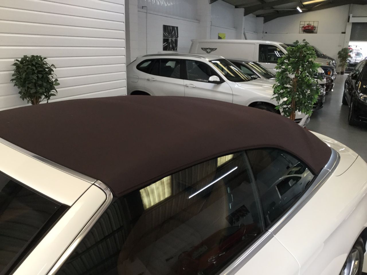 Mercedes-Benz C Class C200 Sport 2.0 9G-Tronic Automatic Convertible Petrol White