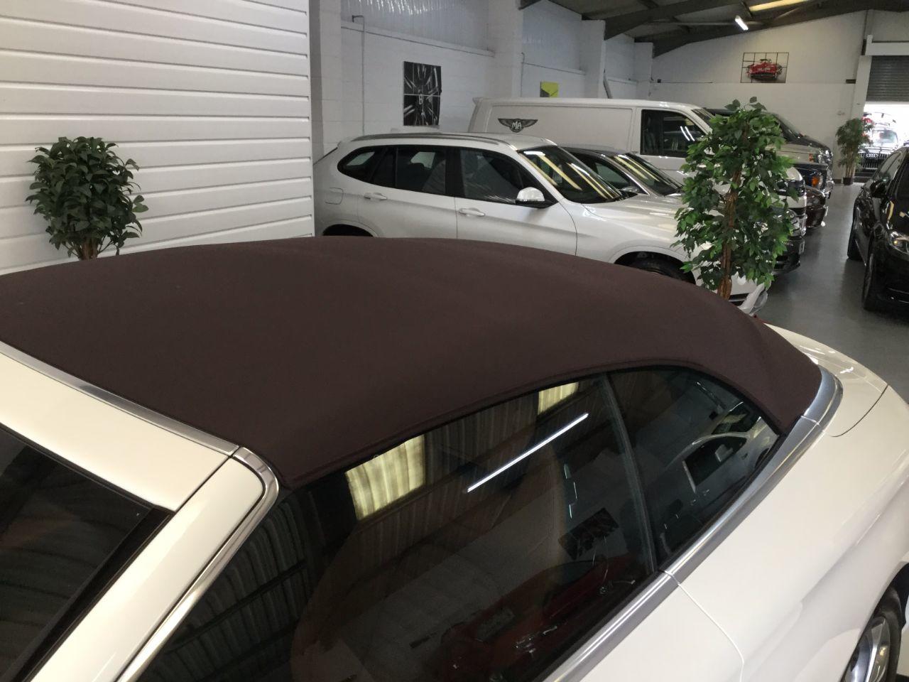 Mercedes-Benz C Class C200 Sport 2.0 9G-Tronic Automatic Convertible Petrol White