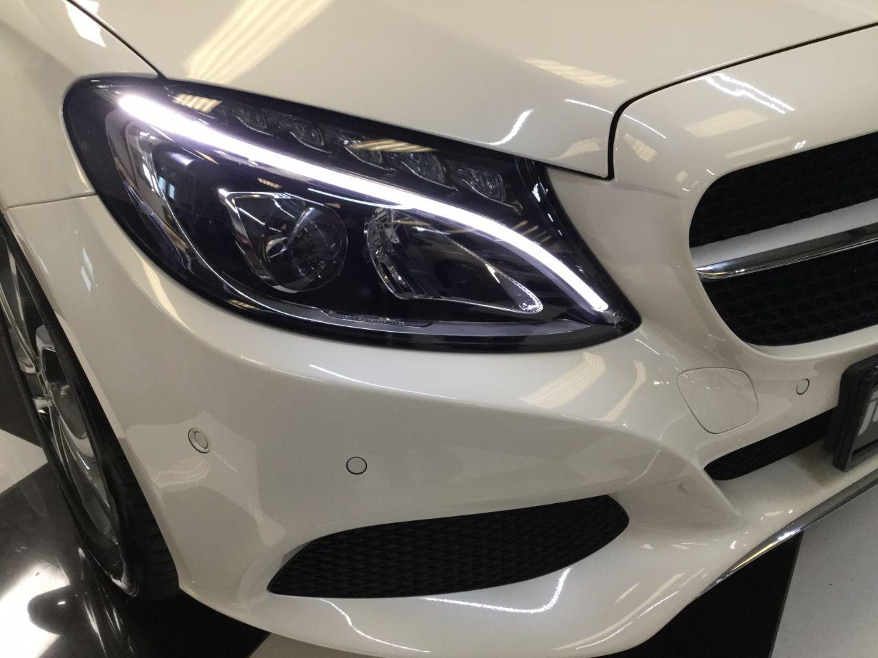 Mercedes-Benz C Class C200 Sport 2.0 9G-Tronic Automatic Convertible Petrol White