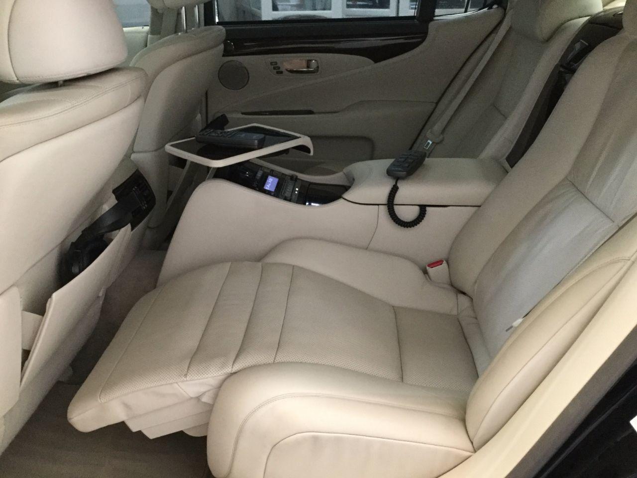 Lexus LS 600h L 5.0 V8 4dr CVT Auto [Rear Relaxation Pack] Saloon Hybrid Windsor Blue Metallic