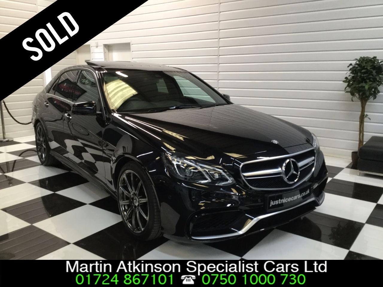 Mercedes-Benz E Class E63 5.5 V8 Bi-Turbo MCT Automatic 550BHP Saloon Petrol Obsidian Black Metallic