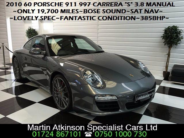 Porsche 911 3.8 S 2dr Coupe Petrol Meteor Grey