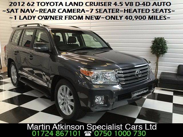 2012 Toyota Land Cruiser 4.5 D-4D V8 5dr Auto