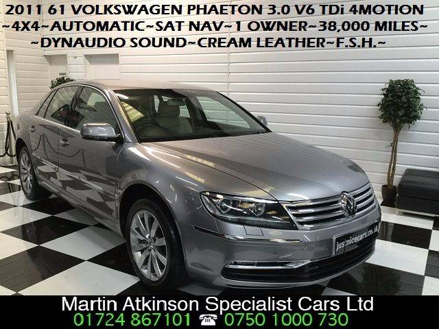 2011 Volkswagen Phaeton 3.0 V6 TDI 4MOTION 4X4 4dr Auto