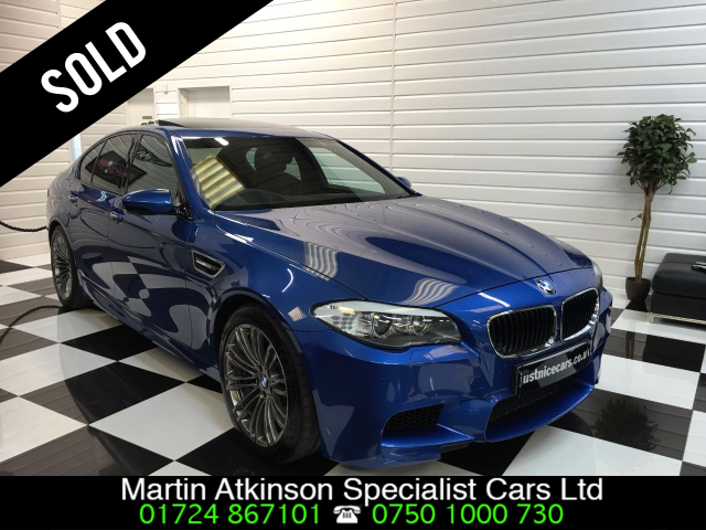 BMW M5 4.4 M5 4dr DCT Saloon Petrol Monte Carlo Blue