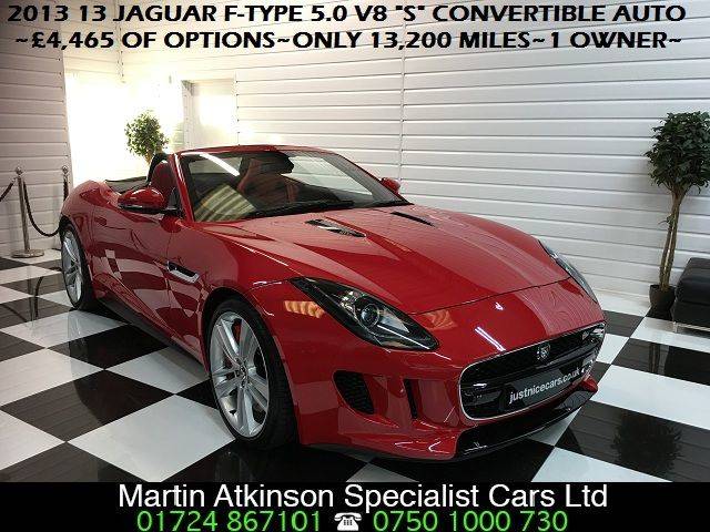 2013 Jaguar F-Type 5.0 Supercharged V8 S 2dr Auto