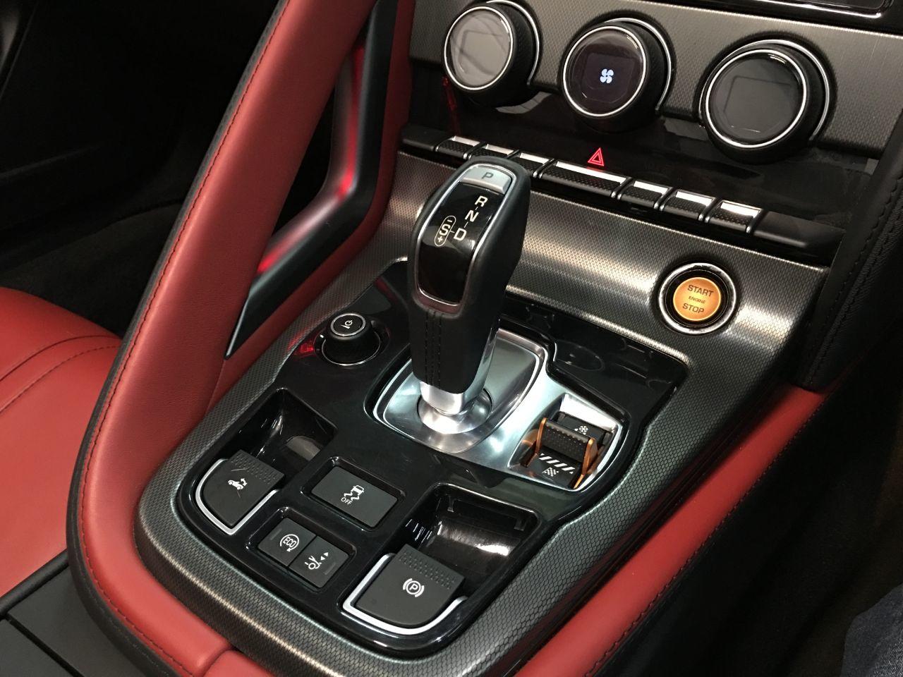 Jaguar F-type 5.0 Supercharged V8 S 2dr Auto Convertible Petrol Salsa Red