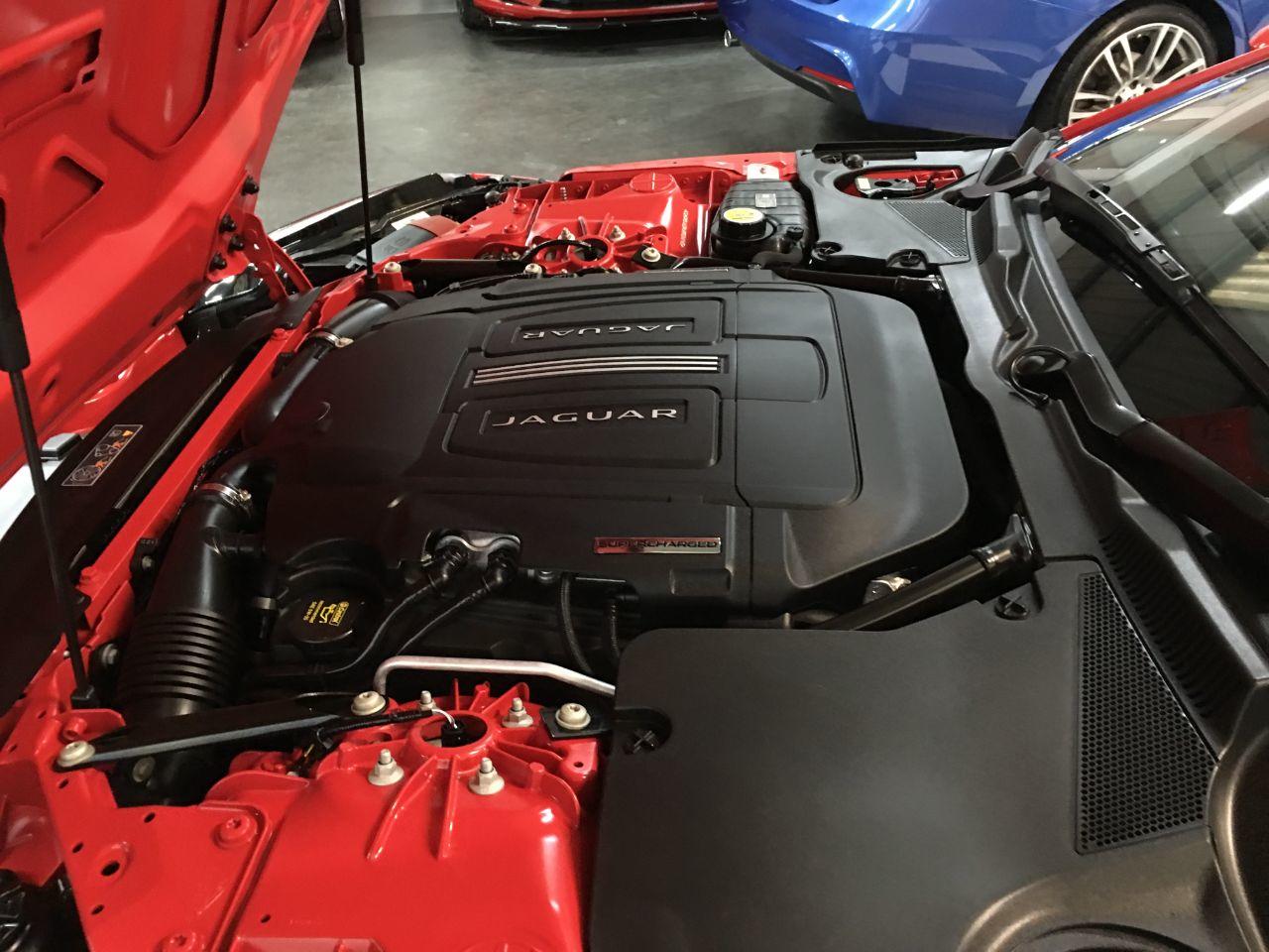 Jaguar F-type 5.0 Supercharged V8 S 2dr Auto Convertible Petrol Salsa Red