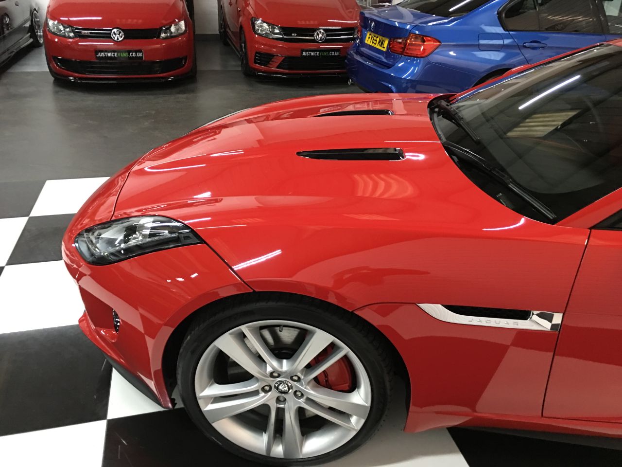 Jaguar F-type 5.0 Supercharged V8 S 2dr Auto Convertible Petrol Salsa Red