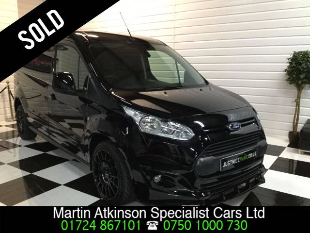 Ford Transit Connect 2017/66 1.5 TDCi L2 120ps Limited Van Panel Van Diesel Black