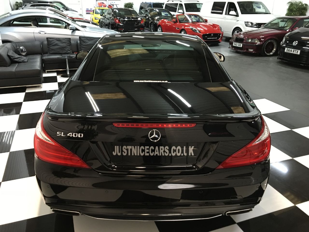 Mercedes-Benz SL Class 3.0 SL 400 AMG Sport 2dr Auto 333BHP Convertible Petrol Black