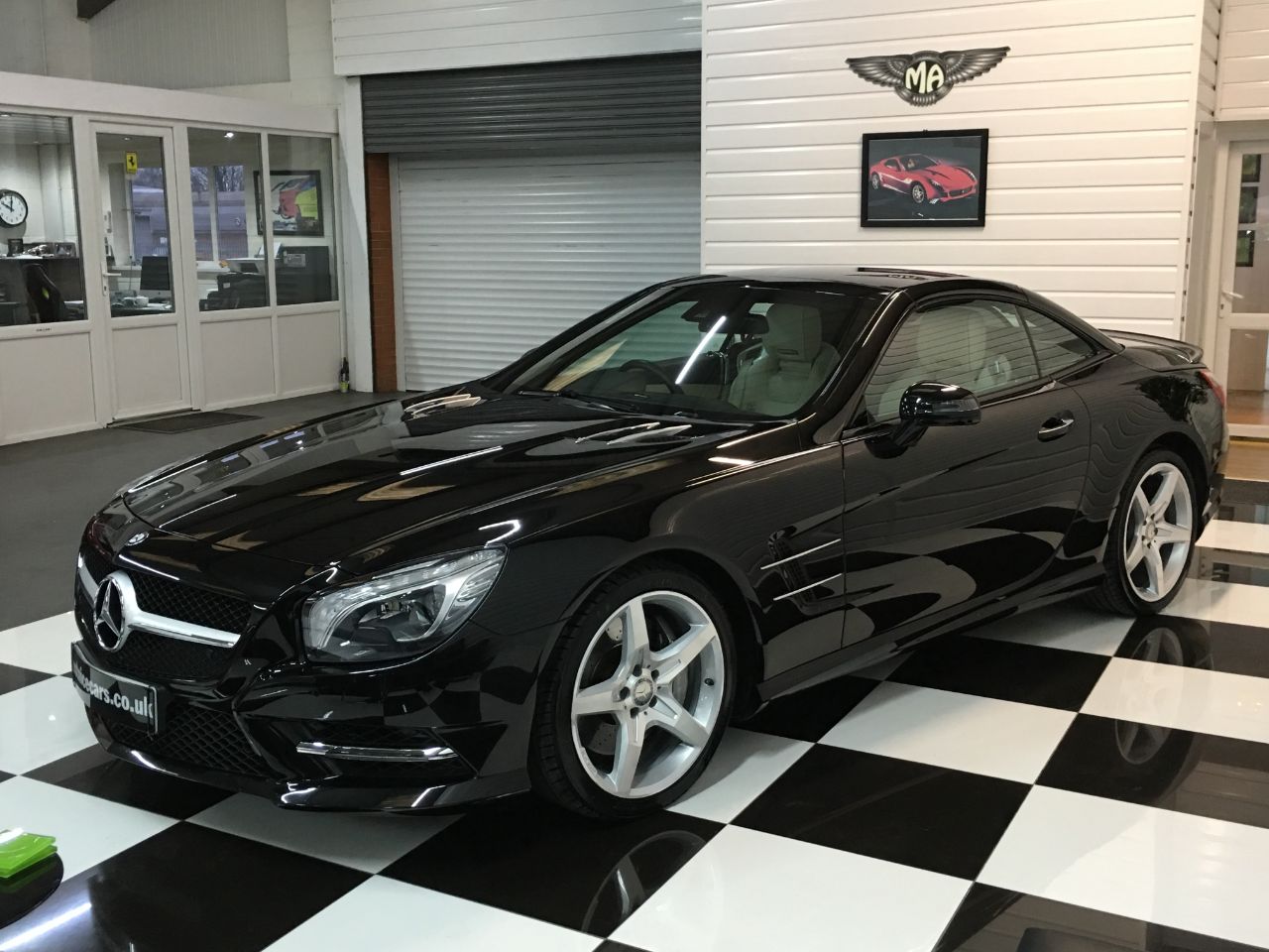 Mercedes-Benz SL Class 3.0 SL 400 AMG Sport 2dr Auto 333BHP Convertible Petrol Black