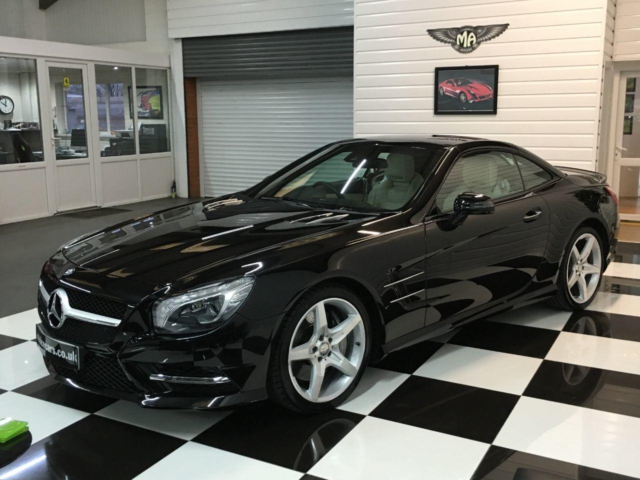 Mercedes-Benz SL Class 3.0 SL 400 AMG Sport 2dr Auto 333BHP Convertible Petrol Black