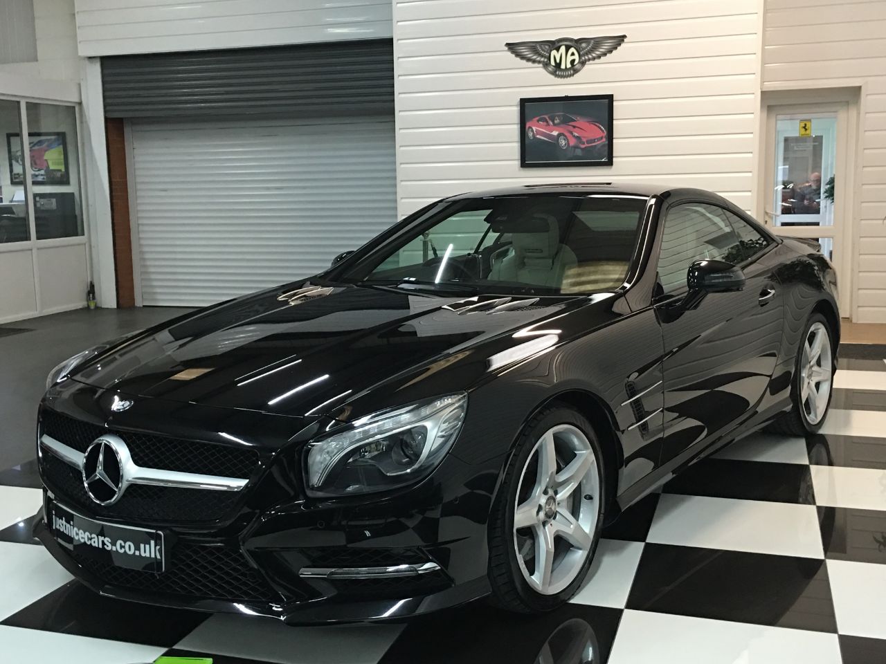 Mercedes-Benz SL Class 3.0 SL 400 AMG Sport 2dr Auto 333BHP Convertible Petrol Black