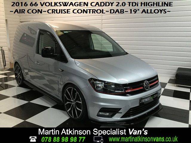 2016 Volkswagen Caddy 2.0 TDI BlueMotion Tech 102PS Highline Van