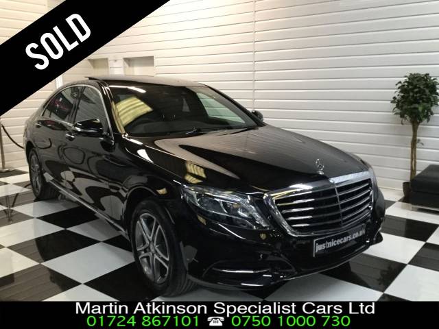 Mercedes-Benz S Class S400hL HYBRID PETROL 3.5  LWB Saloon Hybrid Obsidian Black Metallic