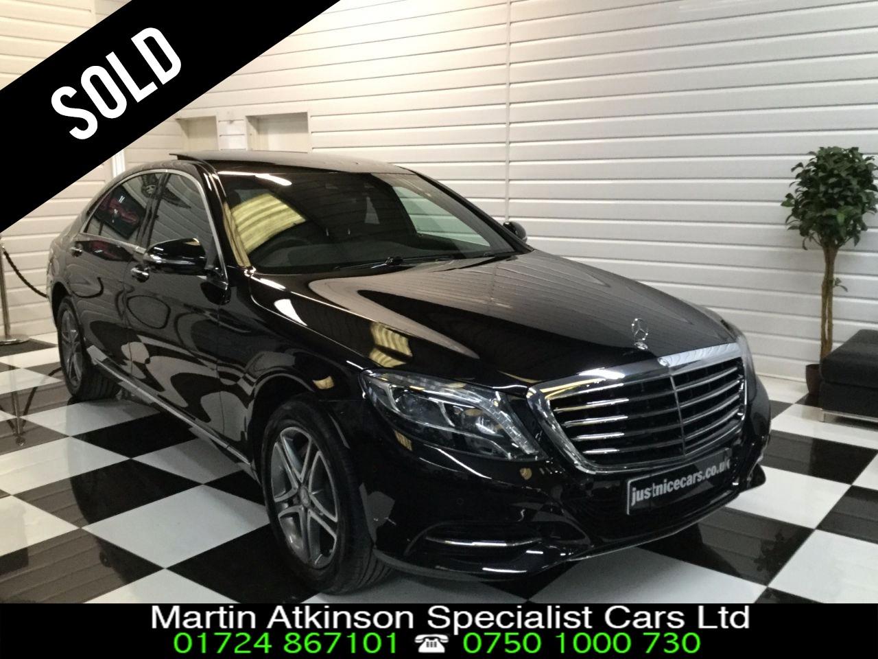 Mercedes-Benz S Class S400hL HYBRID PETROL 3.5 LWB Saloon Hybrid Obsidian Black Metallic