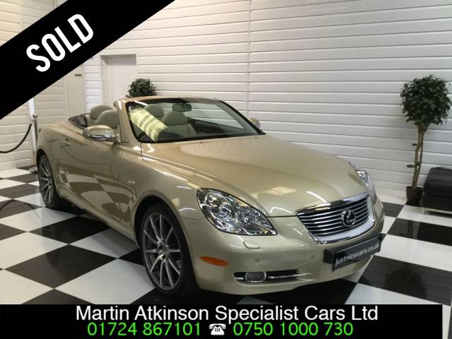 Lexus SC 430 4.3 2dr [6] Auto Convertible Petrol Bronze