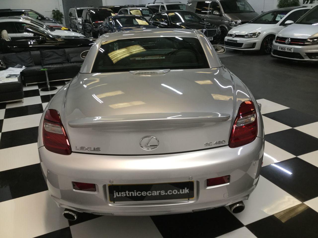 Lexus SC SC430 4.3 V8 Convertible Automatic Convertible Petrol Paliado Silver