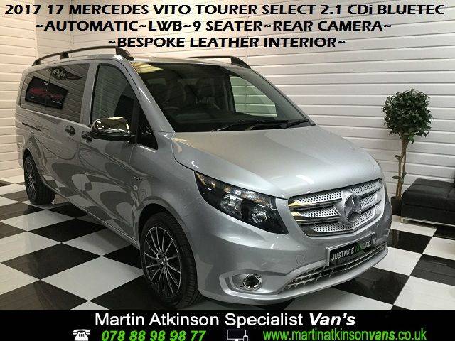 2017 Mercedes-Benz Vito 2.1 Tourer Select 114CDi Auto Extra LWB