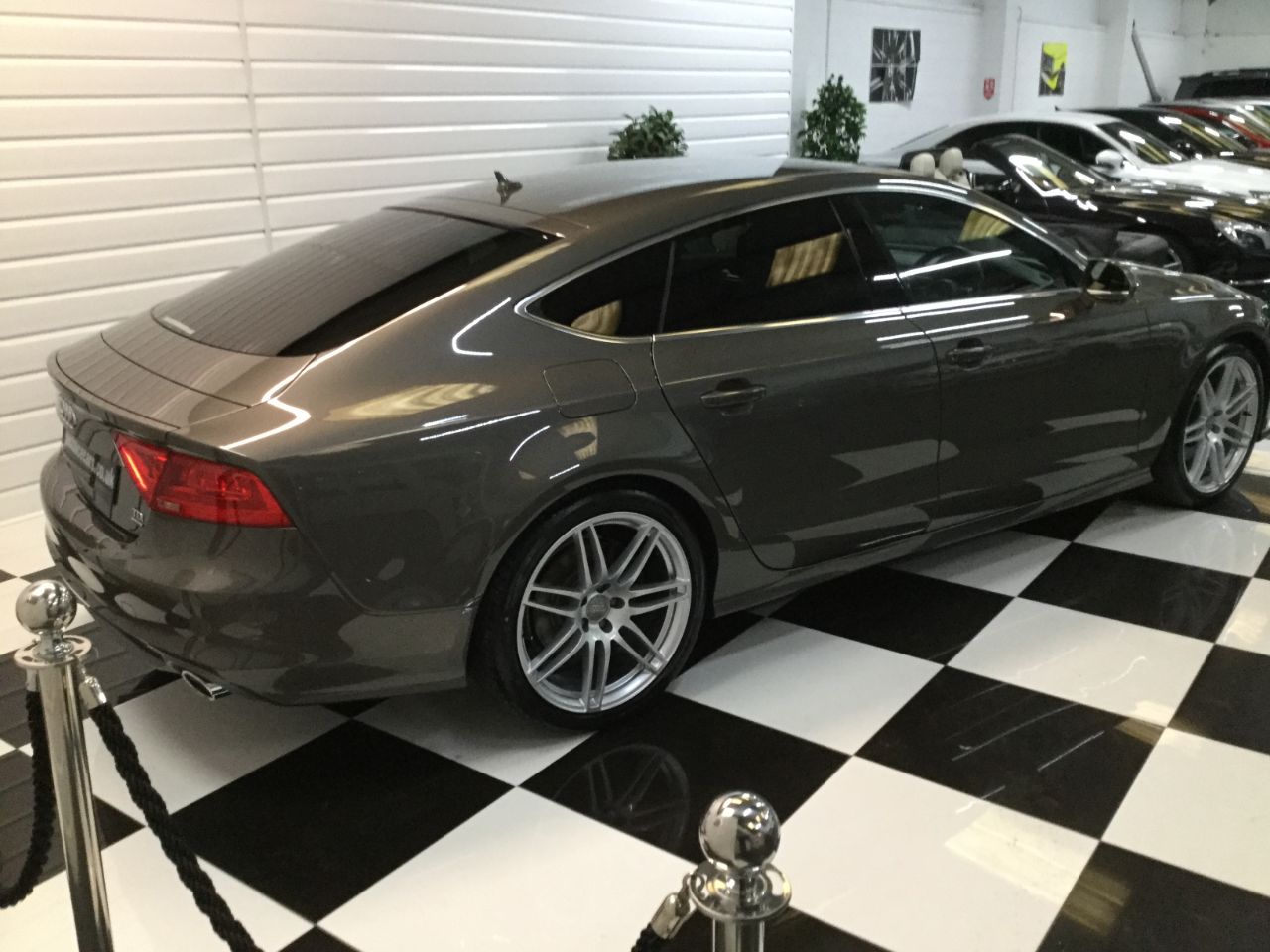 Audi A7 3.0 V6 TDi Quattro 4X4 S Line 5dr S Tronic Hatchback Diesel Brown Bronze