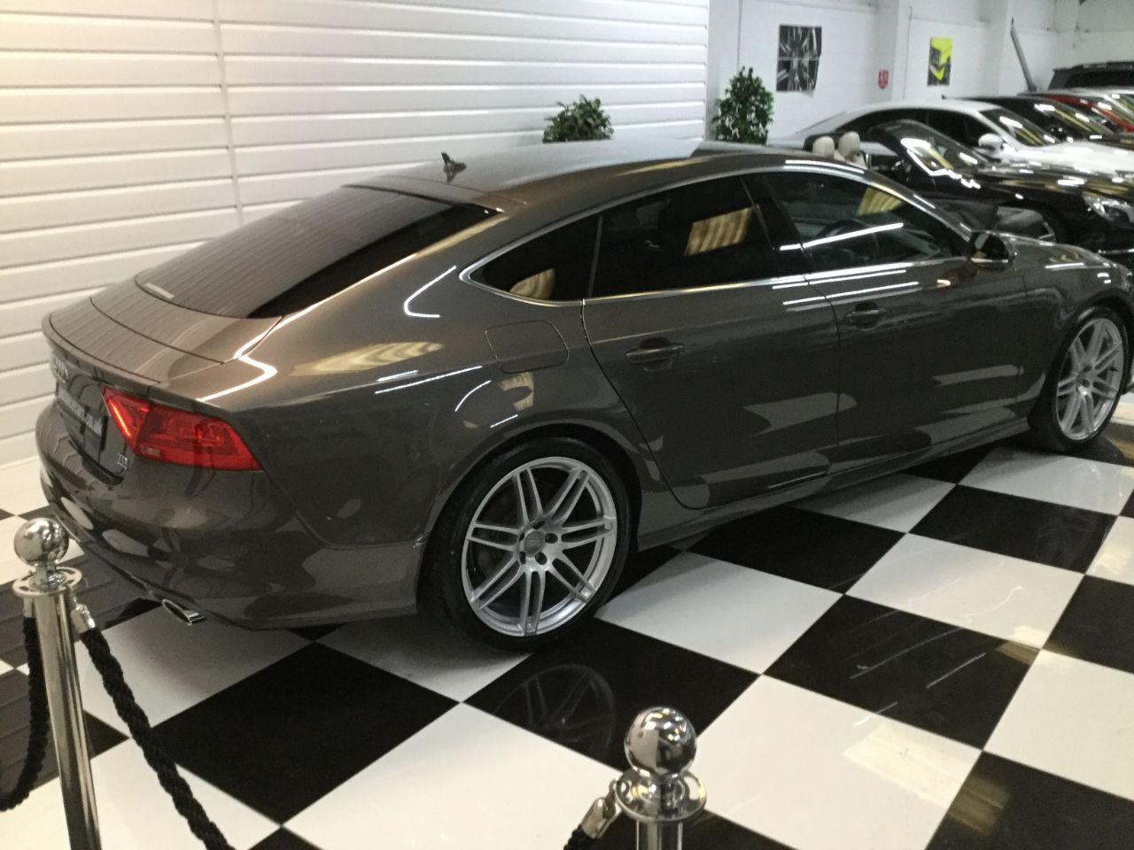 Audi A7 3.0 V6 TDi Quattro 4X4 S Line 5dr S Tronic Hatchback Diesel Brown Bronze