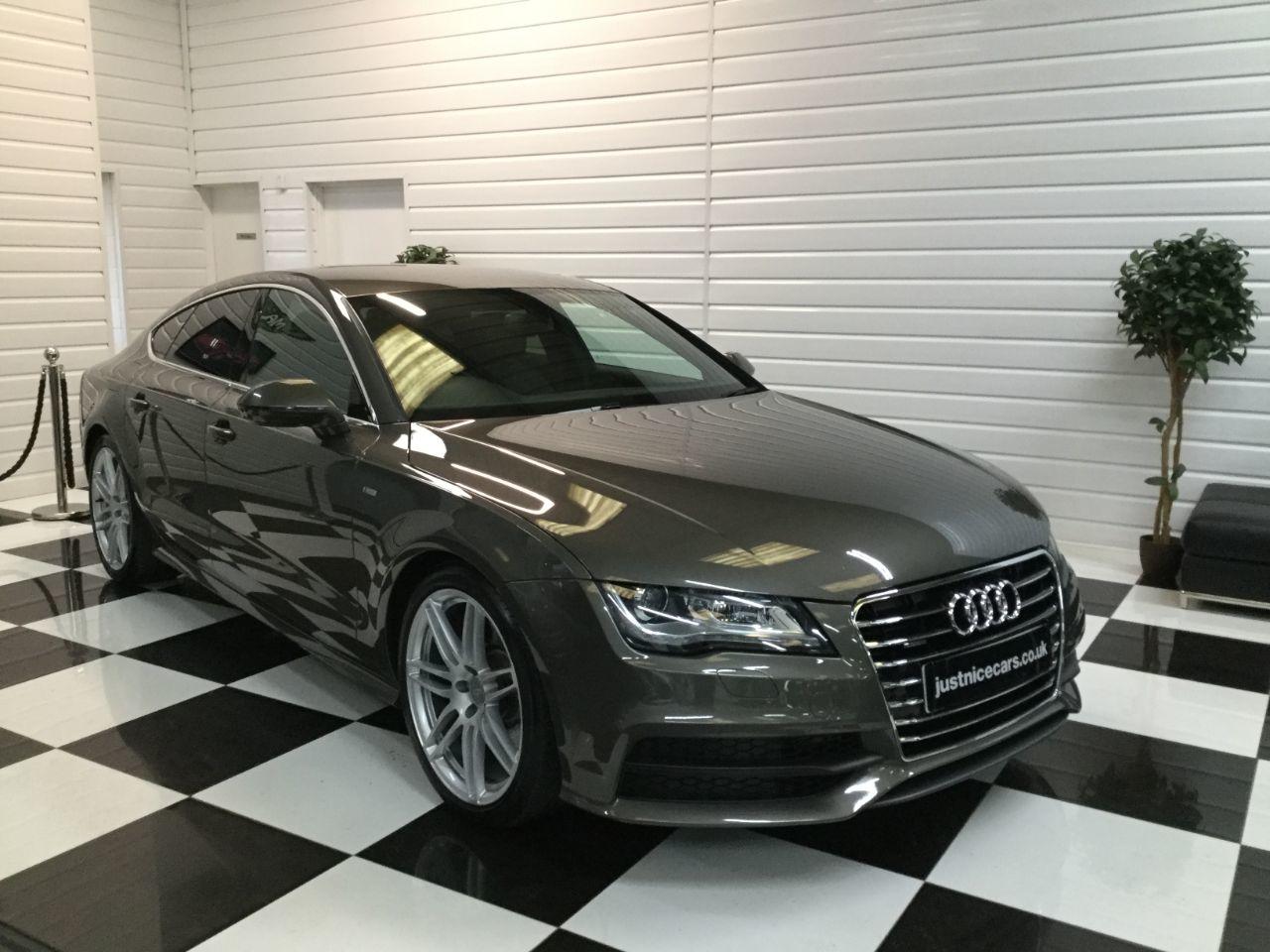 Audi A7 3.0 V6 TDi Quattro 4X4 S Line 5dr S Tronic Hatchback Diesel Brown Bronze