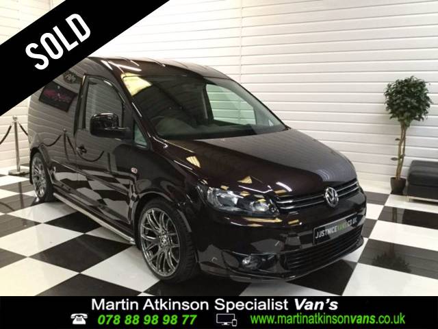 Volkswagen Caddy 1.6 TDI Highline Van Panel Van Diesel Blackberry Pearl Metallic