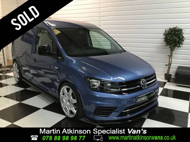Volkswagen Caddy 2.0 TDI BlueMotion Tech 102PS Trendline Van Panel Van Diesel Acapulco Blue