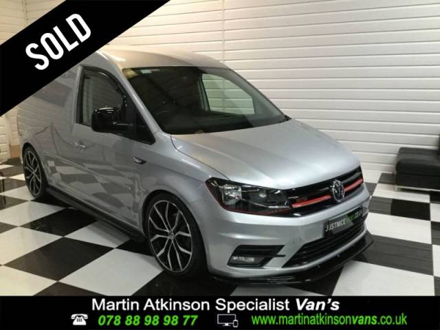 Volkswagen Caddy 2.0 TDI BlueMotion Tech 102PS Highline Van Panel Van Diesel Reflex Silver