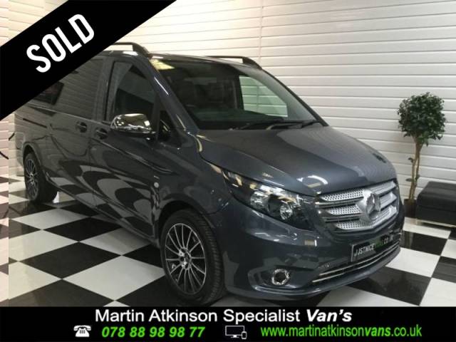 Mercedes-Benz Vito 2.1 Tourer Select 114CDi Auto Extra LWB Minibus Diesel Grey