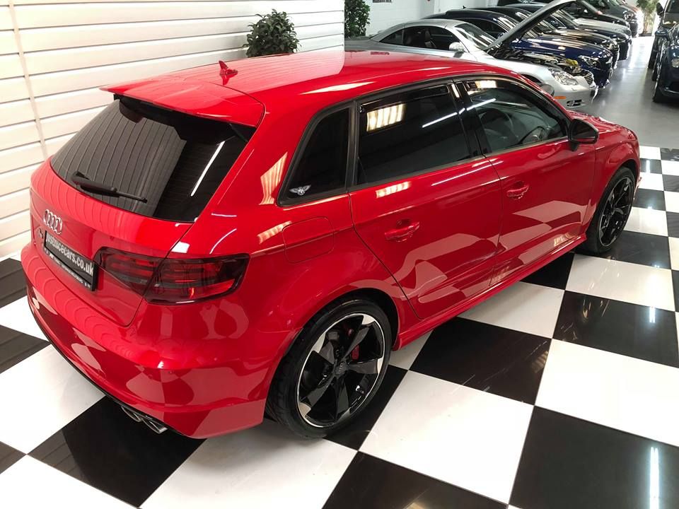 Audi A3 1.4 TFSI RS3 REPLICA Hatchback Petrol Brilliant Red