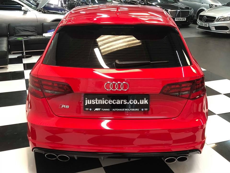 Audi A3 1.4 TFSI RS3 REPLICA Hatchback Petrol Brilliant Red