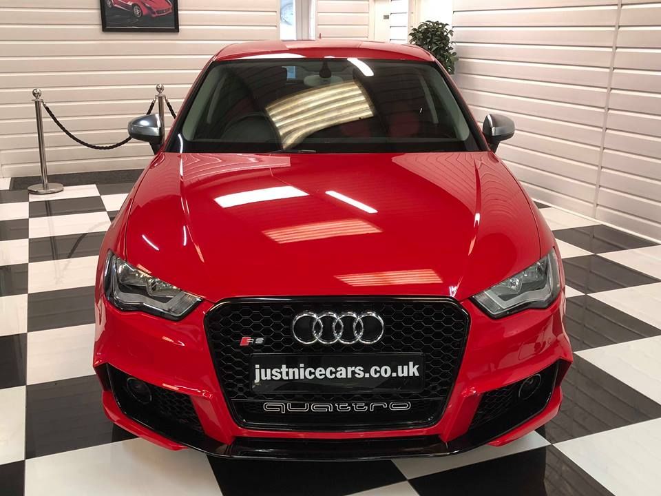 Audi A3 1.4 TFSI RS3 REPLICA Hatchback Petrol Brilliant Red