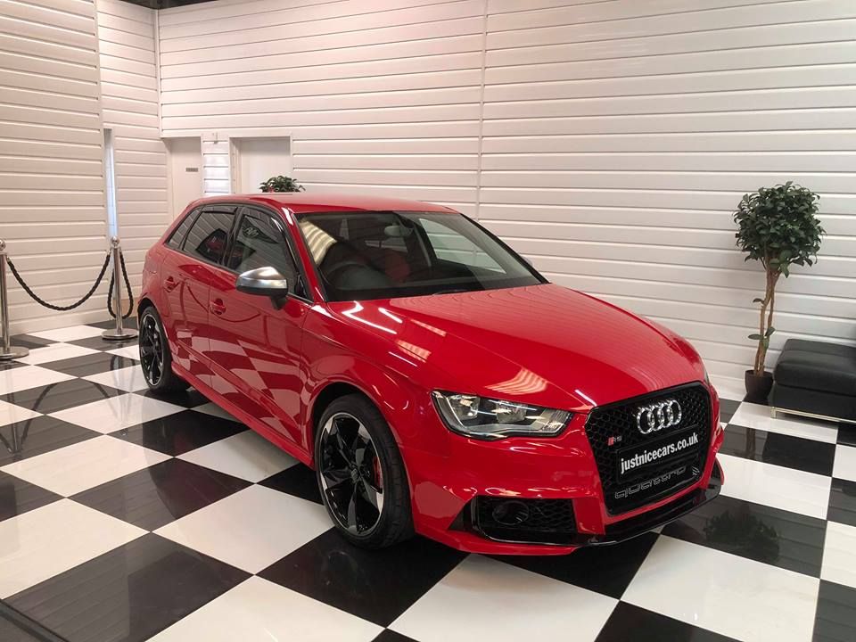 Audi A3 1.4 TFSI RS3 REPLICA Hatchback Petrol Brilliant Red