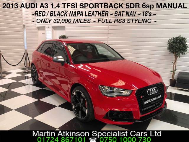 2013 Audi A3 1.4 TFSI RS3 REPLICA