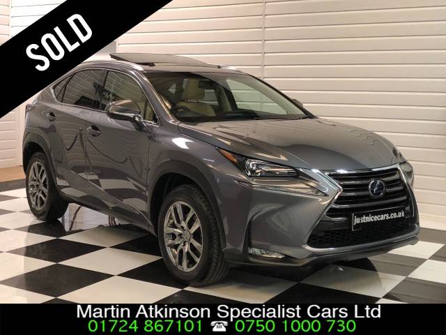 Lexus Nx 300h 2.5 Luxury 5dr Convenience Pack~Sun Roof~ Estate Hybrid Mercury Grey