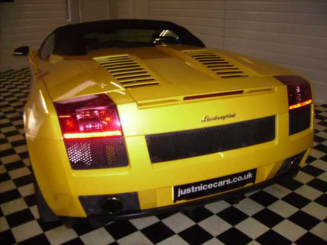 2009 Lamborghini Gallardo 5.0 Spider V10 E-Gear Auto