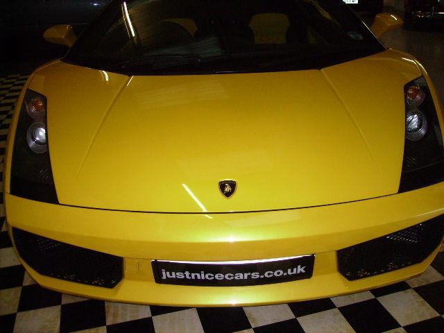Lamborghini Gallardo 5.0 Spider V10 E-Gear Auto Convertible Petrol Yellow