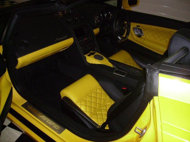 Lamborghini Gallardo 5.0 Spider V10 E-Gear Auto Convertible Petrol Yellow