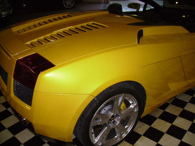 Lamborghini Gallardo 5.0 Spider V10 E-Gear Auto Convertible Petrol Yellow