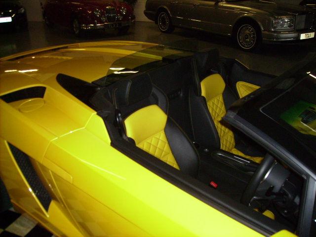 Lamborghini Gallardo 5.0 Spider V10 E-Gear Auto Convertible Petrol Yellow